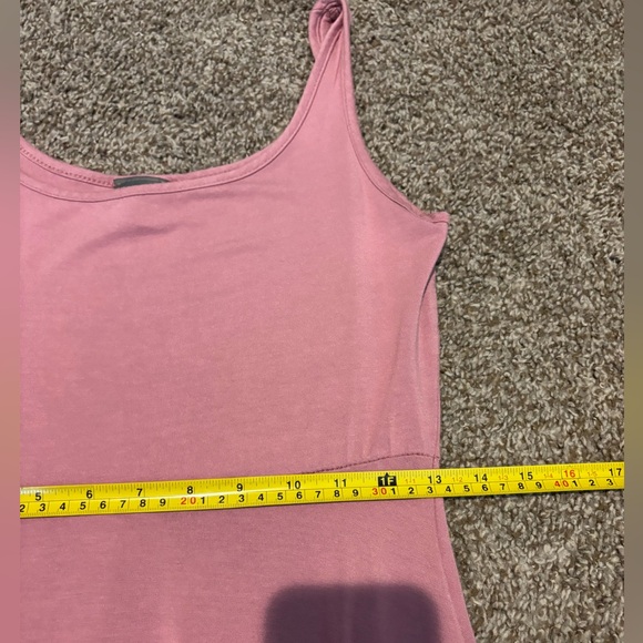 Olivia Rose Women Size Medium Dusty Rose/Blush Sleeveless Pocket Dress Spring - Picture 7 of 10